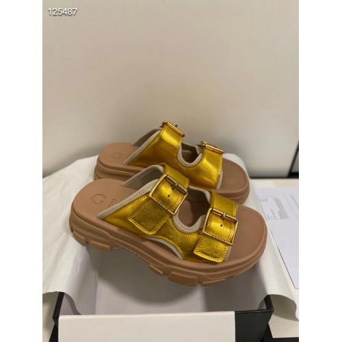 Gucci GG Flat Summer Sandals GGFSS-24279